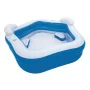 Bestway Piscina Insuflável 2 Câmaras Familia 213x206x69 cm +6 Anos Jardim 54153 de Bestway, Piscinas insufláveis - Ref: D1400...