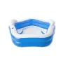 Bestway Piscina Insuflável 2 Câmaras Familia 213x206x69 cm +6 Anos Jardim 54153 de Bestway, Piscinas insufláveis - Ref: D1400...