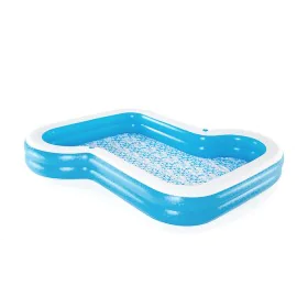 Bestway Piscine Gonflable 2 Chambres Family 305x274x46 cm +3 Ans Jardin 54321 de Bestway, Piscines gonflables - Réf : D140042...