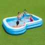 Bestway Piscine Gonflable 2 Chambres Family 305x274x46 cm +3 Ans Jardin 54321 de Bestway, Piscines gonflables - Réf : D140042...