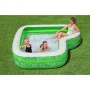 Bestway Piscina Gonfiabile 2 Camere Tropical 231x231x51 cm +6 Anni Giardino 54336 di Bestway, Piscine gonfiabili - Rif: D1400...