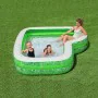 Bestway Piscina Gonfiabile 2 Camere Tropical 231x231x51 cm +6 Anni Giardino 54336 di Bestway, Piscine gonfiabili - Rif: D1400...