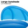 Inflatable Paddling Pool for Children Bestway Multicolour 241 x 241 x 140 cm by Bestway, Inflatable Pools - Ref: D1400424, Pr...