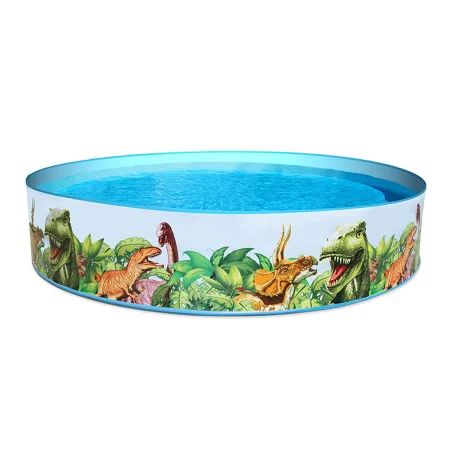 Bestway Piscina Rígida Infantil PVC Dinossauros 244x46 cm +3 Anos Jardim 55001 de Bestway, Piscinas para crianças - Ref: D140...