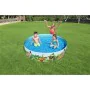 Bestway Piscina Rígida Infantil PVC Dinossauros 244x46 cm +3 Anos Jardim 55001 de Bestway, Piscinas para crianças - Ref: D140...