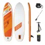 Inflatable Paddle Surf Board with Accessories Bestway Hydro-Force Multicolour 274 x 76 x 12 cm by Bestway, Inflatable Boards ...