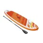 Inflatable Paddle Surf Board with Accessories Bestway Hydro-Force Multicolour 274 x 76 x 12 cm by Bestway, Inflatable Boards ...