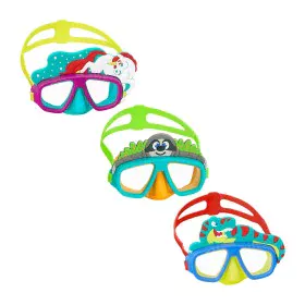 Bestway Maschera Subacquea Junior con Cinturino Anatomico Colore Assortito +7 Anni Spiaggia e Piscina 22059 di Bestway, Masch...