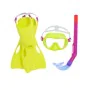 Bestway Set Snorkel Junior Cinturino Anatomico Colore Misto 37-41 +7 Anni Spiaggia e Piscina 25019 di Bestway, Set per Snorke...