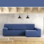 Funda para chaise longue de brazo largo derecho Eysa JAZ Azul 180 x 120 x 360 cm de Eysa, Sofás - Ref: D1604970, Precio: 124,...