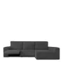 Funda para chaise longue de brazo largo derecho Eysa JAZ Gris oscuro 180 x 120 x 360 cm de Eysa, Sofás - Ref: D1605094, Preci...