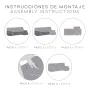 Funda para chaise longue de brazo largo derecho Eysa ROC Gris oscuro 180 x 120 x 360 cm de Eysa, Sofás - Ref: D1605114, Preci...