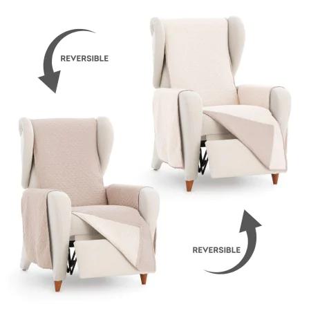 Funda para sillón Eysa SILVER Beige 100 x 110 x 55 cm Reversible de Eysa, Sillones - Ref: D1605182, Precio: 18,38 €, Descuent...