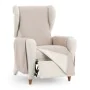 Armchair slipcovers Eysa SILVER Beige 100 x 110 x 55 cm Reversible by Eysa, Armchairs - Ref: D1605182, Price: 18,38 €, Discou...