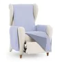 Armchair slipcovers Eysa SILVER Blue 100 x 110 x 55 cm Reversible by Eysa, Armchairs - Ref: D1605184, Price: 18,38 €, Discoun...