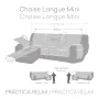 Funda para chaise longue de brazo corto derecho Eysa MONTBLANC Mostaza 100 x 110 x 200 cm de Eysa, Sofás - Ref: D1605607, Pre...