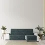 Housse pour chaise longue accoudoir court droit Eysa TURIN Anthracite Gris Anthracite 100 x 110 x 350 cm de Eysa, Housses de ...