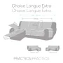 Funda para chaise longue de brazo corto izquierdo Eysa TURIN Gris Perla 100 x 110 x 350 cm de Eysa, Sofás - Ref: D1605872, Pr...