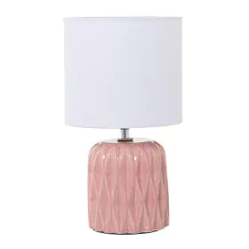 Desk lamp Alexandra House Living Pink Ceramic 40 W 17 x 30 x 17 cm by Alexandra House Living, Bedside and Table Lamps - Ref: ...