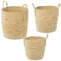 Set of Baskets Alexandra House Living 03764 Brown Rattan Natural Fibre (3 Units) by Alexandra House Living, Storage baskets -...