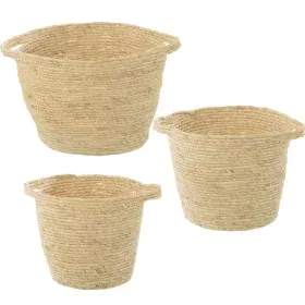 Set di Cesti Alexandra House Living 03768 Marrone vimini Rattan Fibra naturale (3 Unità) di Alexandra House Living, Cesti por...