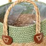 Set of Baskets Alexandra House Living 03786 Brown Green wicker Rattan Natural Fibre (3 Units) by Alexandra House Living, Stor...