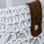 Set of Baskets Alexandra House Living 03816 White wicker Rattan Natural Fibre (3 Units) by Alexandra House Living, Storage ba...