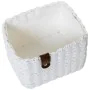 Set of Baskets Alexandra House Living 03817 White wicker Rattan Natural Fibre (3 Units) by Alexandra House Living, Storage ba...