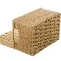 Set of Baskets Alexandra House Living 03851 Brown Wood wicker Rattan (3 Units) by Alexandra House Living, Storage baskets - R...