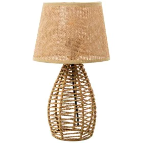 Desk lamp Alexandra House Living Brown Sackcloth Rope 40 W 20 x 38 x 20 cm by Alexandra House Living, Bedside and Table Lamps...