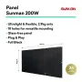 Self-installable Solar Kit Flex Full Black 400W x2 ultralight and flexible solar panels. Recommended use for balcony. by Torn...