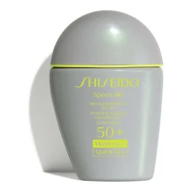 Creme Hidratante com Cor Shiseido Sports BB SPF50+ Tom Médio Spf 50 30 L de Shiseido, Bases - Ref: M0103444, Preço: 26,09 €, ...