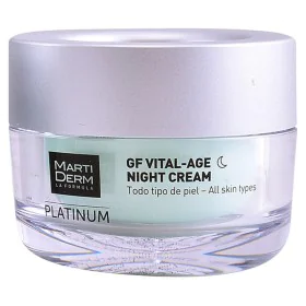 Crème de nuit Platinum GF Martiderm Vital Age (50 ml) de Martiderm, Hydratants - Réf : M0121276, Prix : 40,74 €, Remise : %