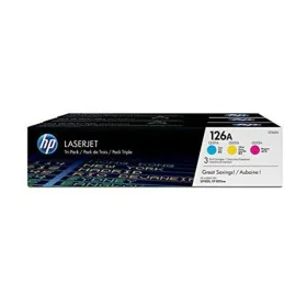 Toner HP 126A Tricolore de HP, Imprimantes laser - Réf : M0305239, Prix : 199,24 €, Remise : %