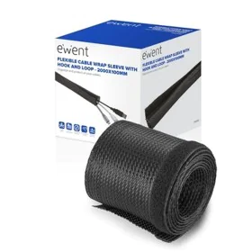 Cable Organiser Ewent EW1558 Black Multicolour 2 m (1 Unit) by Ewent, Cable Organisers - Ref: M0306919, Price: 10,59 €, Disco...