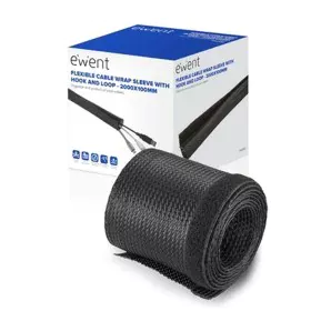 Cable Organiser Ewent EW1558 Black Multicolour 2 m (1 Unit) by Ewent, Cable Organisers - Ref: M0306919, Price: 10,16 €, Disco...