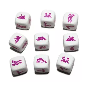 Juego De Dados Erótico Divertysex Blanco 25 Unidades de Divertysex, Kits - Ref: M0401421, Precio: 42,91 €, Descuento: %