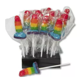 Gummibonbons mit der Form geiler Männer Divertysex Regenbogen Penis 12 Stück von Divertysex, Sets - Ref: M0401427, Preis: 48,...