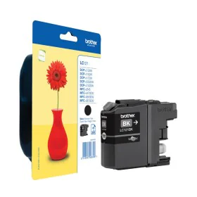 Tinteiro de Tinta Original Brother LC-121BK Preto de Brother, Toners e tinta de impressora - Ref: M0502951, Preço: 20,58 €, D...