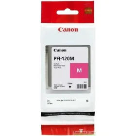 Cartucho de Tinta Original Canon PFI-120M Magenta de Canon, Tóners y tinta de impresora - Ref: M0504421, Precio: 91,97 €, Des...