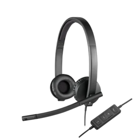 Headphones with Headband Logitech H570e Black by Logitech, PC Headsets - Ref: M0515278, Price: 55,83 €, Discount: %