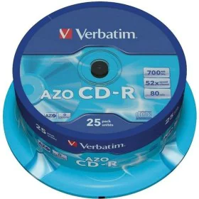 CD-R Verbatim 43352 25 Unità di Verbatim, Consumabili di archiviazione - Rif: M0519683, Prezzo: 14,52 €, Sconto: %