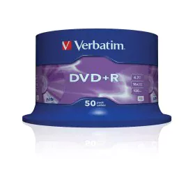 DVD+R Verbatim VB-DPR47S3A 50 Unités (50 Unités) de Verbatim, Consommables de stockage - Réf : M0519700, Prix : 37,46 €, Remi...