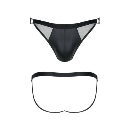 Tanga Demoniq Nero L di Demoniq, Perizomi, string e tanga - Rif: M0401570, Prezzo: 20,93 €, Sconto: %