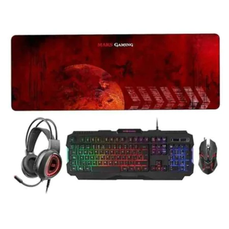 Tastatur mit Maus Mars Gaming MCPRGB2ES (ES) von Mars Gaming, Tastatur-Maus-Sets - Ref: S0230298, Preis: 31,98 €, Rabatt: %