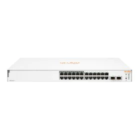 Switch HPE Aruba Instant On 1830 24G 12p Class4 PoE 2SFP 195W de HPE, Commutateurs de réseau - Réf : S0234022, Prix : 307,27 ...