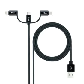 Cavo USB NANOCABLE 10.01.3200 Nero 1 m di NANOCABLE, Cavi USB - Rif: S0236554, Prezzo: 6,91 €, Sconto: %