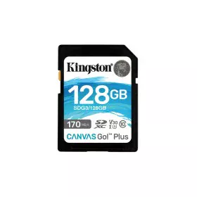 Carte Mémoire SD Kingston Canvas Go! Plus 128 GB de Kingston, Cartes mémoire - Réf : S0238292, Prix : 17,92 €, Remise : %