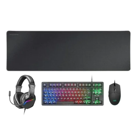 Keyboard and Mouse Mars Gaming MCPRGB3ES Black by Mars Gaming, Keyboard & Mouse Sets - Ref: S0238987, Price: 40,20 €, Discoun...