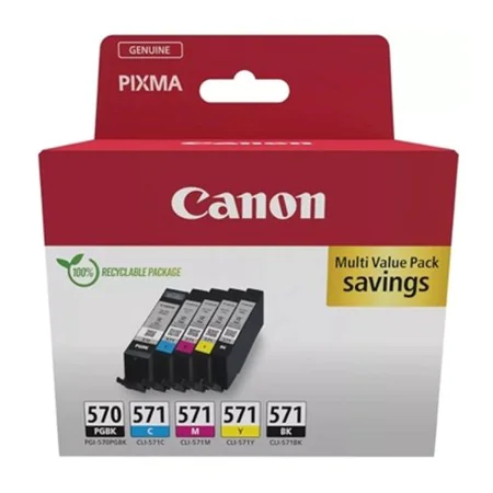 Tinteiro de Tinta Original Canon 0372C006 Multicolor de Canon, Toners e tinta de impressora - Ref: S0241034, Preço: 71,85 €, ...